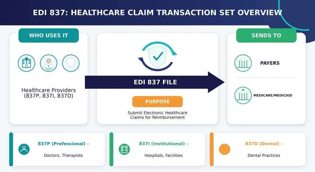 EDI 837 Healthcare Claim