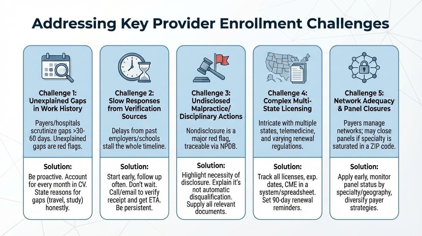 Credentialing Challenges
