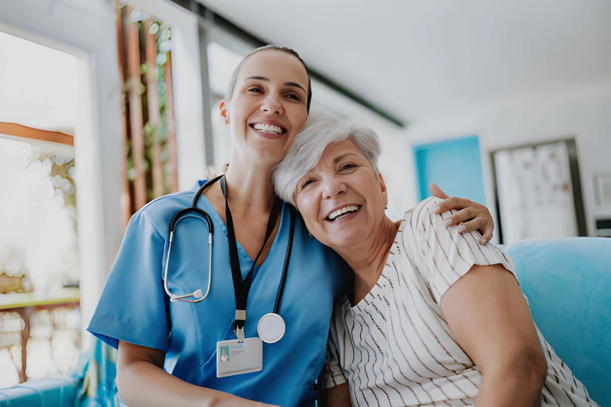 Physician with a patient during a consultation