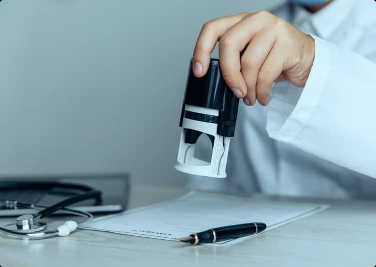 ABA billing specialist reviewing claims for denial risks