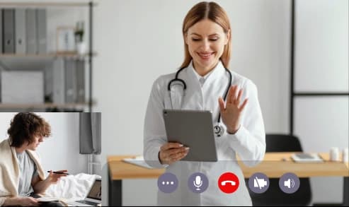 Remote patient monitoring device sending live vitals