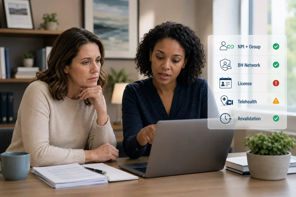 Credentialing Issues in Mental Health Billing: What Goes Wrong and How to Fix Them 1 Common Credentialing Issues